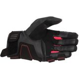 Alpinestars Stella Phenom Leather Gloves Black Diva Pink XS - Maat XS - Handschoen