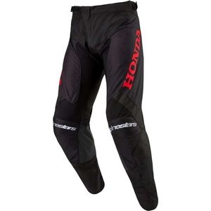 Alpinestars - Honda Racer Iconic Broek - Off-road - Zwart - Materiaal: Duurzaam