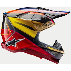 Alpinestars - M10 - Crosshelm - Zwart - Lichtgewicht - Beschermend