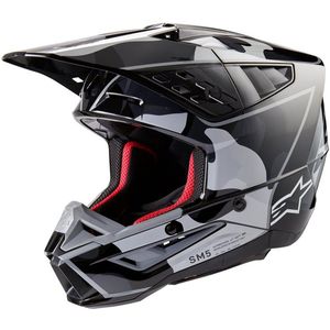Alpinestars - S-M5 Rover 2 - Helm - Zwart - Glanzend