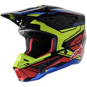 Alpinestars - S-m5 Action 2 - Offroadhelm - Zwart - Thermoplastisch