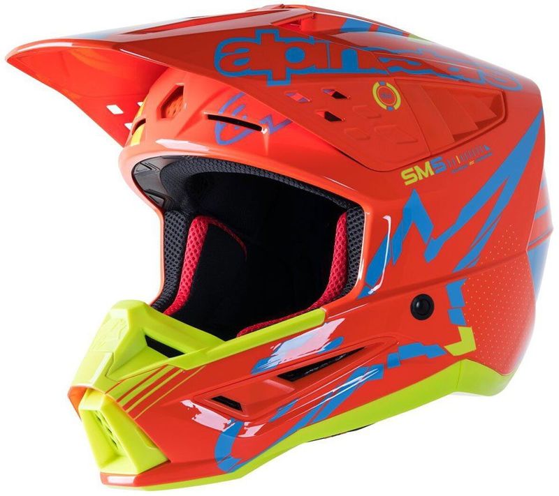 Alpinestars S-m5 Action 2 Ece 22.06 Offroadhelm