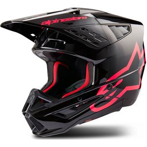 Alpinestars SM5 - Crosshelm - Zwart - Thermoplast - Geventileerd Ontwerp