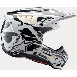 Alpinestars SM5 - Crosshelm - Zwart - Thermoplast - Geventileerd Ontwerp