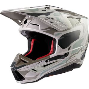 Alpinestars SM5 - Crosshelm - Zwart - Thermoplast