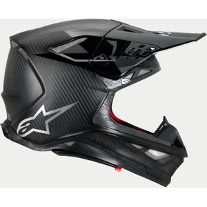 Alpinestars Supertech S-M10 Fame Helmet Ece 22.06 Black Carbon M&G L - Maat L - Helm