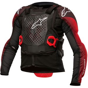 Beschermende Jas Kinderen Alpinestars Bionic Tech V3 MX Zwart-Wit-Rood