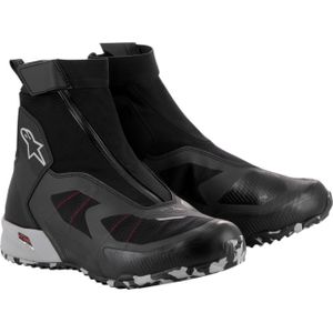 Alpinestars Cr-8 Gore-Tex Shoes Black Mid Gray Bright Red 11 - Maat - Laars