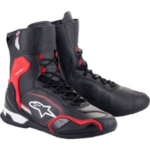 Alpinestars Superfaster Shoes Black Bright Red White 8.5 - Maat - Laars