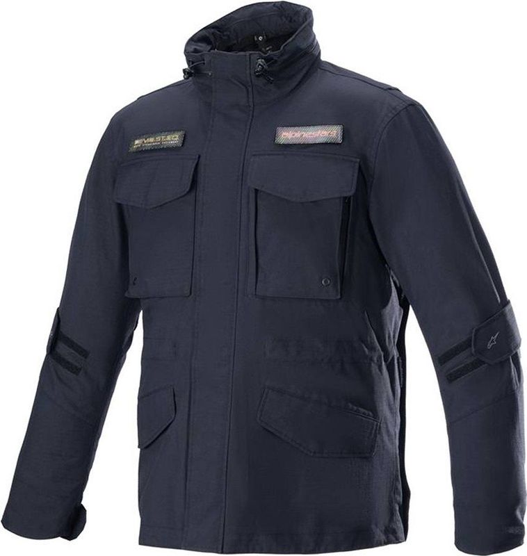 Alpinestars - MO.ST.EQ Field - Jas - Zwart - Waterproof Primaloft