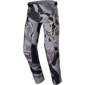 Alpinestars Youth Racer Tactical Pants Cast Gray Camo Magnet 24 Broek