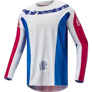 Alpinestars - Techstar Pneuma Jersey - Blauw Mars Rood Wit - Sporttop