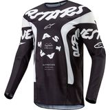 Alpinestars - Racer Hana - Jersey - Zwart Wit - Lichtgewicht - Ademend