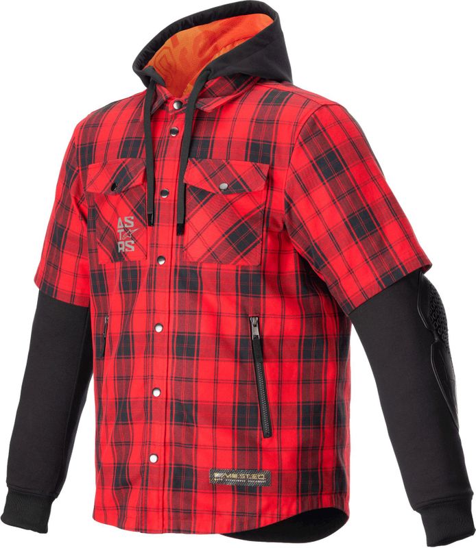 Alpinestars MO.ST.EQ Tartan Motorfiets shirt