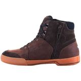 Alpinestars - Chrome Crafted Drystar - Motorlaarzen - Bruin - Runderleer/Suede