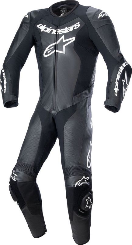 Alpinestars - GP Force Lurv - Geperforeerd Lederen Motorpak - Zwart