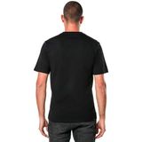 T-Shirt - Bedrukt - Zwart - Katoen/Polyester