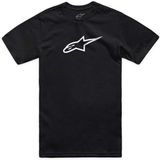 T-Shirt - Bedrukt - Zwart - Katoen/Polyester