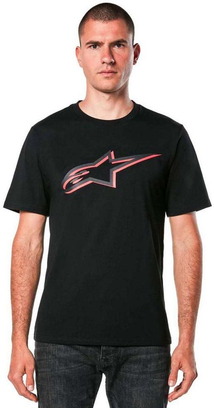 Alpinestars - T-shirt - Wit - Katoen/Polyester - Comfort Fit