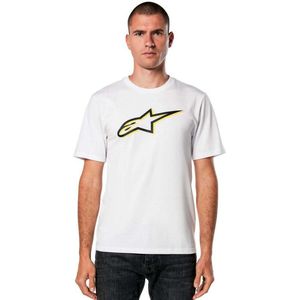 Alpinestars - Ageless Shadow - T-shirt - Wit - Korte Mouwen