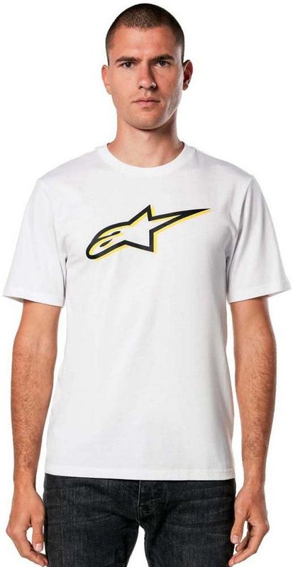 Alpinestars - Ageless Shadow - T-shirt - Wit - Korte Mouwen