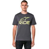 Alpinestars - Ride 4.0 CSF - T-shirt - Grijs - Korte Mouwen