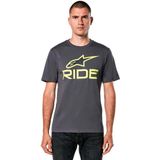 Alpinestars - Ride 4.0 CSF - T-shirt - Grijs - Korte Mouwen