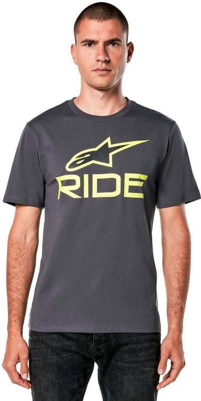 Alpinestars - Ride 4.0 CSF - T-shirt - Grijs - Korte Mouwen