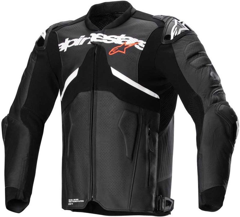 Atem - V5 - Motorjack - Zwart - Leer