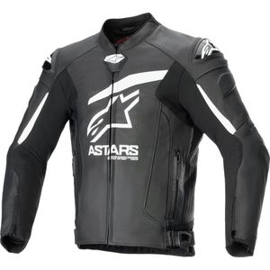 Alpinestars Gp Plus R V4 Airflow Leather Jacket Black White 52 Jas