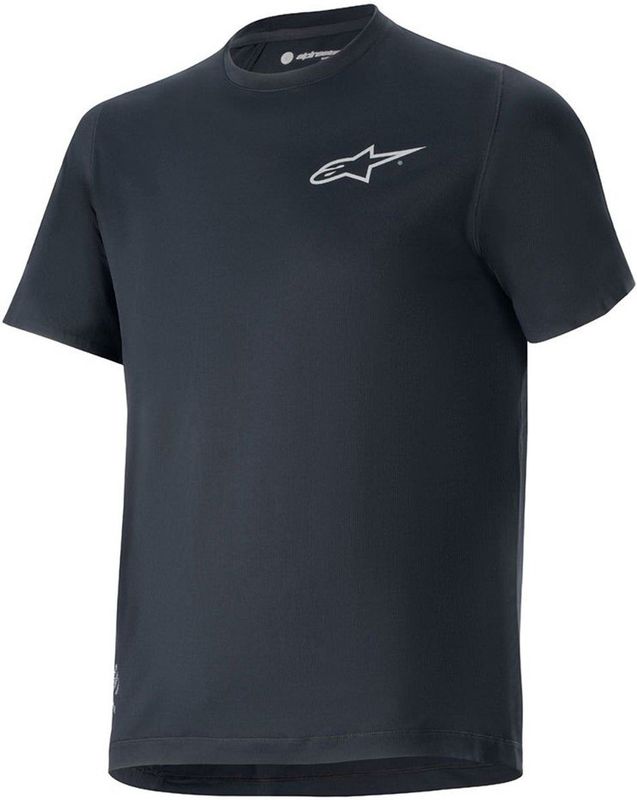 Alpinestars - A-DURA Dri Wool - Korte Mouw Wielertrui - Blauw