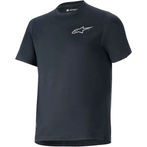 Alpinestars - A-DURA Dri Wool - Korte Mouw Wielertrui - Blauw