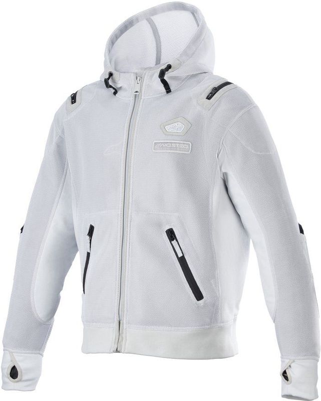 Alpinestars - Moflow Air Tech Hoodie - Grijs - Ademend Materiaal - Beschermend Pantser