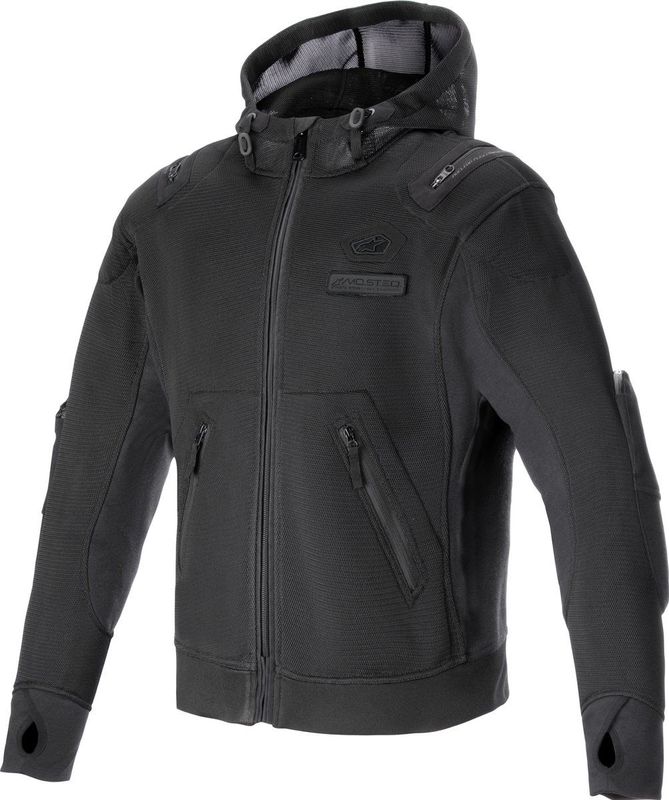 Alpinestars Moflow Air Tech Hoodie Man Black Black Jas