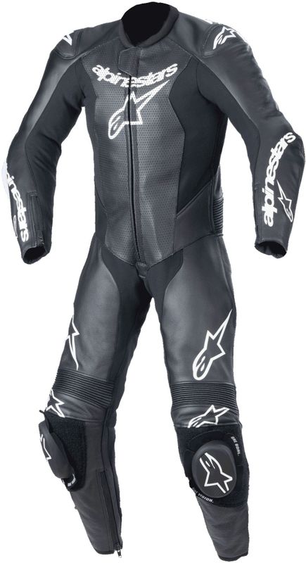 Youth - GP Plus V2 - Motorpak - Zwart - Leer