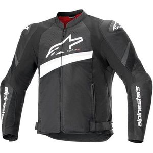 Alpinestars - T-GP Plus R V4 Airflow - Geperforeerde Motorfiets Jas - Zwart - Textiel
