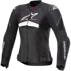 Alpinestars Stella T-GP Plus R V4 Airflow Damen Textiljacke schwarz/weiß - Motorradbekleidung - Damen Motorradbekleidung - Damen Motorradjacken
