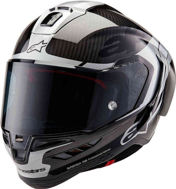 Alpinestars - Supertech R10 - Integraalhelm - Zwart - Geavanceerd Ontwerp