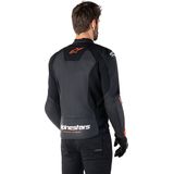 Alpinestars - Faster V3 - Motorjas - Zwart - Leren Jas met HRSF-stretchpanelen