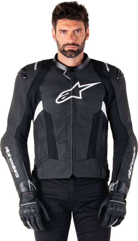 Alpinestars - Missile V3 - Leren Jas - Premium Racesport - Zwart