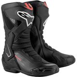 Alpinestars - SMX-6 V3 - Motorlaarzen - Zwart-Rood - Materiaal: Beschermend