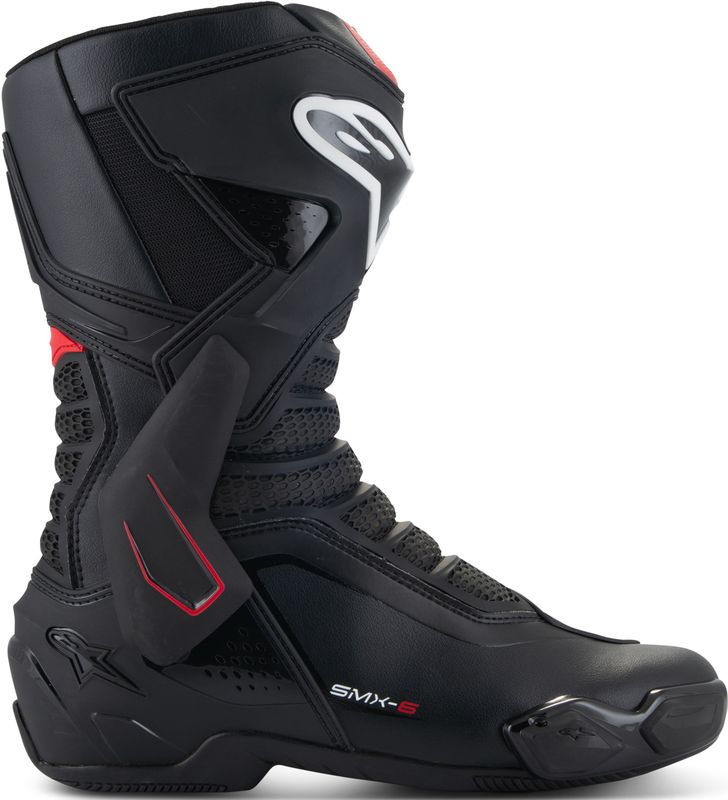 Alpinestars - SMX-6 V3 - Motorlaarzen - Zwart-Wit-Rood - Premium Materialen