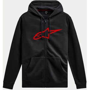 Alpinestars - Ageless Zip Hoodie V3 - Trainingspak - Zwart/Rood