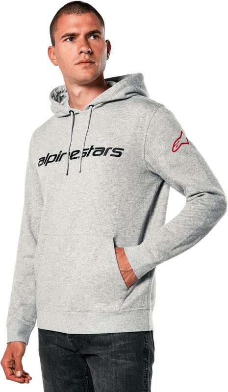 Alpinestars - Origineel Fleece Sweatshirt - Grijs - Hoodie
