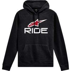Alpinestars Ride Hoodie V 3 Black White Red