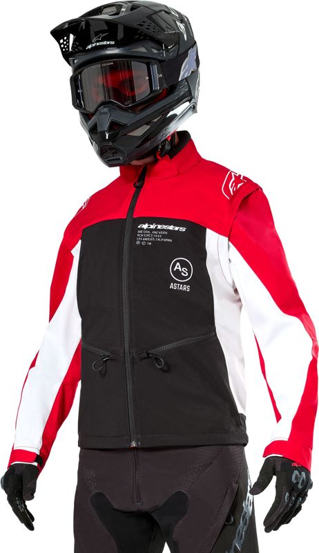 Alpinestars - Lite-Dura Softshell Jas - Zwart - Lichtgewicht - Winddicht