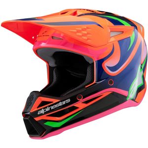 Alpinestars - SM3 Deegan - Offroadhelm - Jeugd - Zwart - Lichtgewicht
