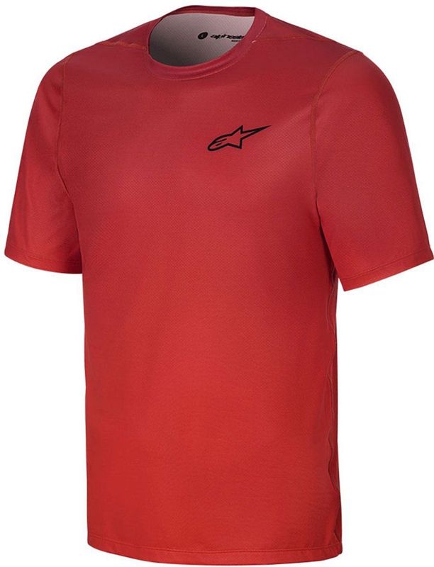 Alpinestars - A-Dura Rise - Korte Mouw Trui - Rood - Voor Jongens en Meisjes