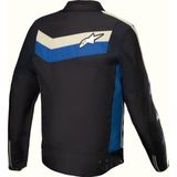 Alpinestars - T-Dyno WR - Motorjas - Zwart Blauw Ecru - Waterdicht