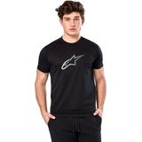 Alpinestars - Exemption - Sportshirt - Korte Mouwen - Gerecycled Polyester - Zwart